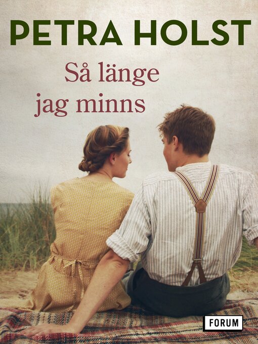 Title details for Så länge jag minns by Petra Holst - Available